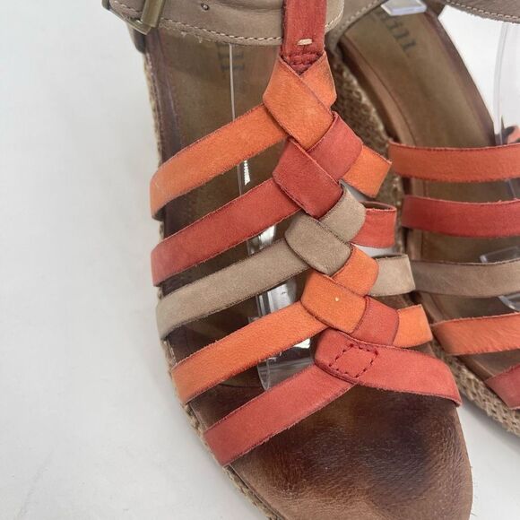 Cobb Hill by New Balance Womens Wedge Sandals 3.5" Heels Strappy Multicolor 10 - Picture 14 of 15